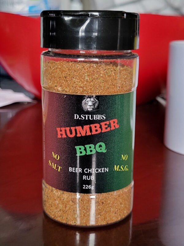 HUMBER BBQ BEER CHICKEN SPICE RUB